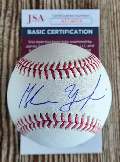 Glenn Youngkin Signed OMLB Baseball w/ JSA COA #AI24058 Virginia Governor