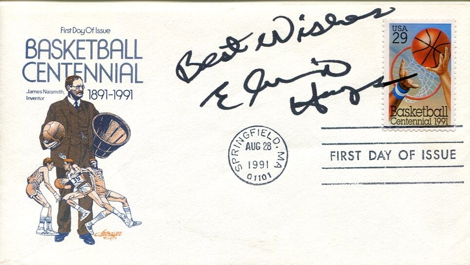 Elvin Hayes Houston Cougars Washington Bullets Houston Rockets HOF Signed FDC