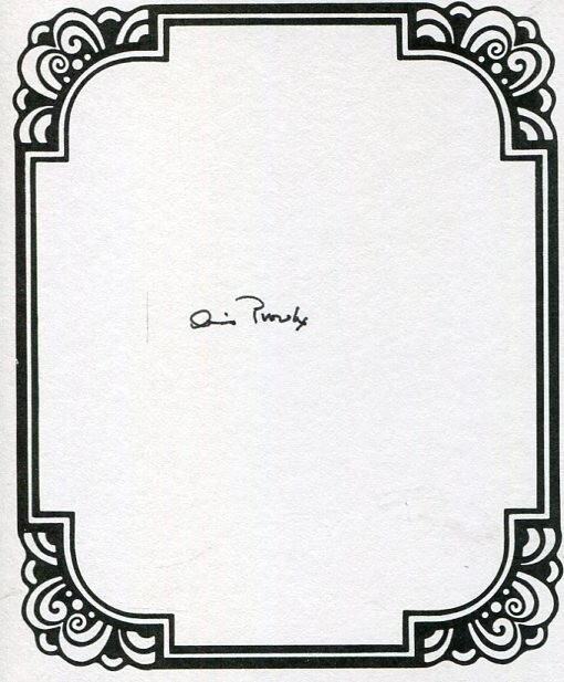 Annie Proulx The Shipping News Brokeback Mountain Signed Autograph Bookplate