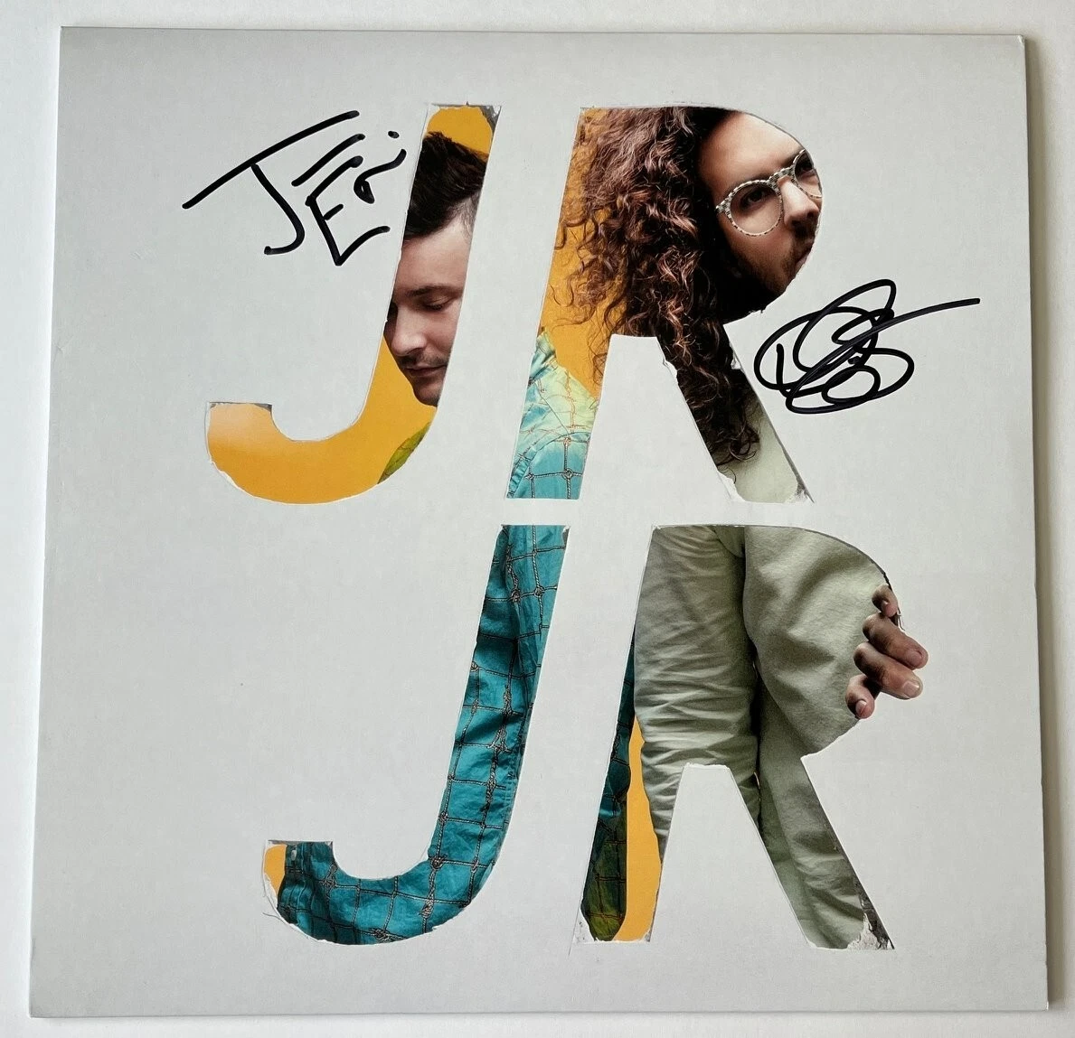 DALE EARNHARDT JR JR BAND SIGNED AUTOGRAPH VINYL ALBUM RECORD LP w/EXACT PROOF