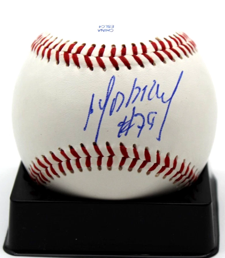 Jose Abreu Signed Minor League Baseball Chicago White Sox w/Beckett COA BT56242