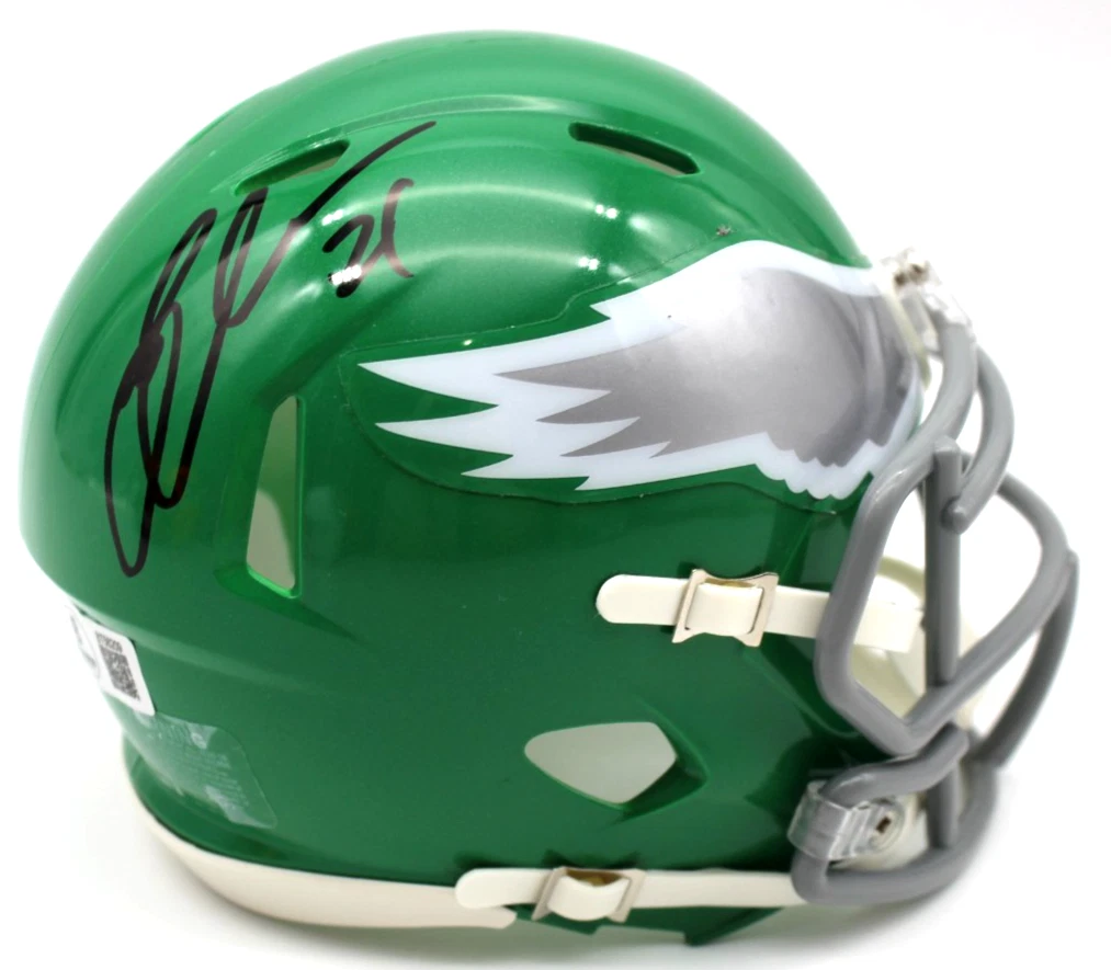 Eric Allen Signed Philadelphia Eagles Mini Football Helmet w/Beckett COA BT56209