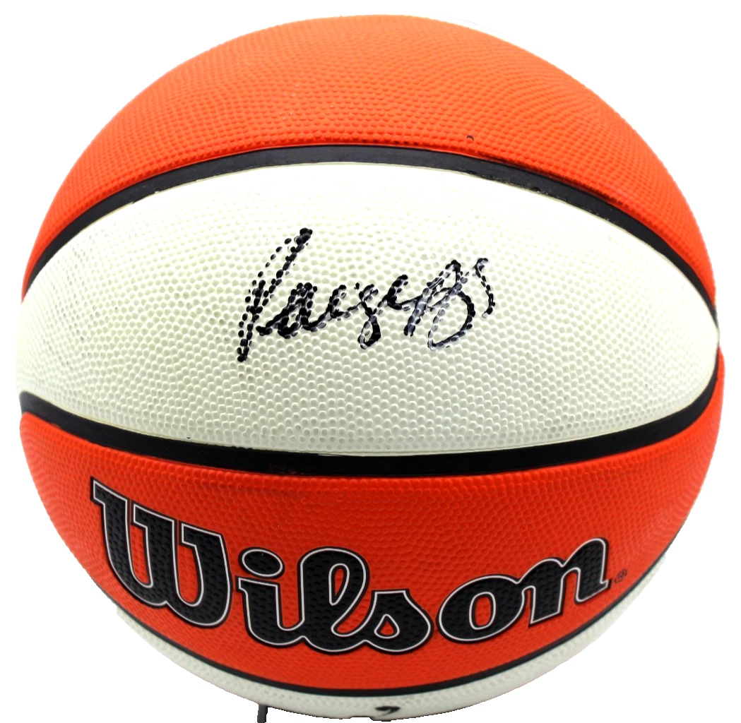 Paige Bueckers Signed Dallas Wings WNBA Logo Basketball W/Beckett LOA AE43361