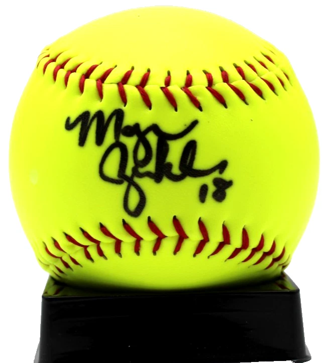 Morgan Zerkle Signed Chicago Bandits AUSL USA Softball w/Beckett BAS COA BU41299