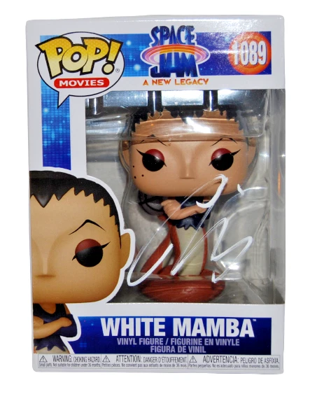 DIANA TAURASI signed (SPACE JAM) White Mamba Funko Pop #1089 BECKETT BAS BF87245