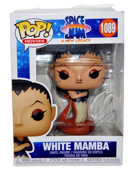 DIANA TAURASI signed (SPACE JAM) White Mamba Funko Pop #1089 BECKETT BAS BF87246