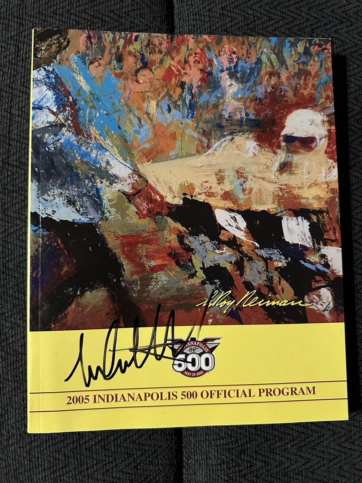 Michael Andretti Signed 2005 Indy Car Program Winning Owner Indianapolis 500