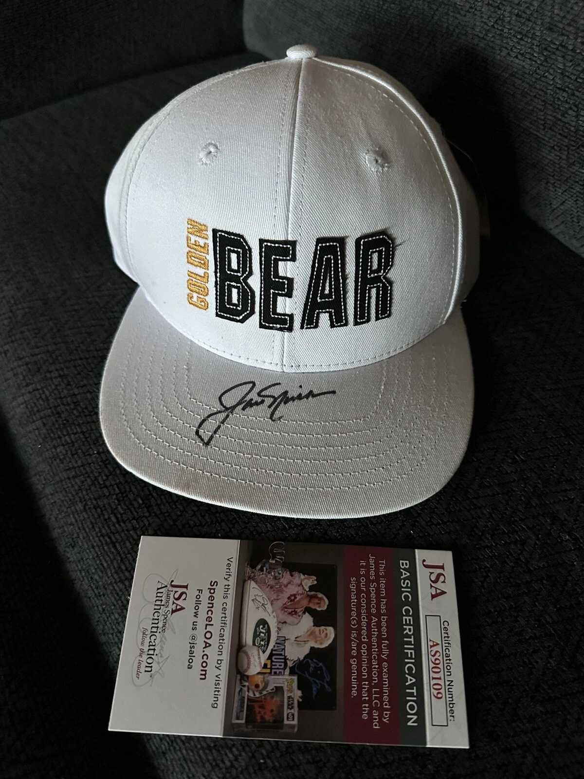 Jack Nicklaus Signed New Golf Hat Pga Tour New JSA Authentication COA