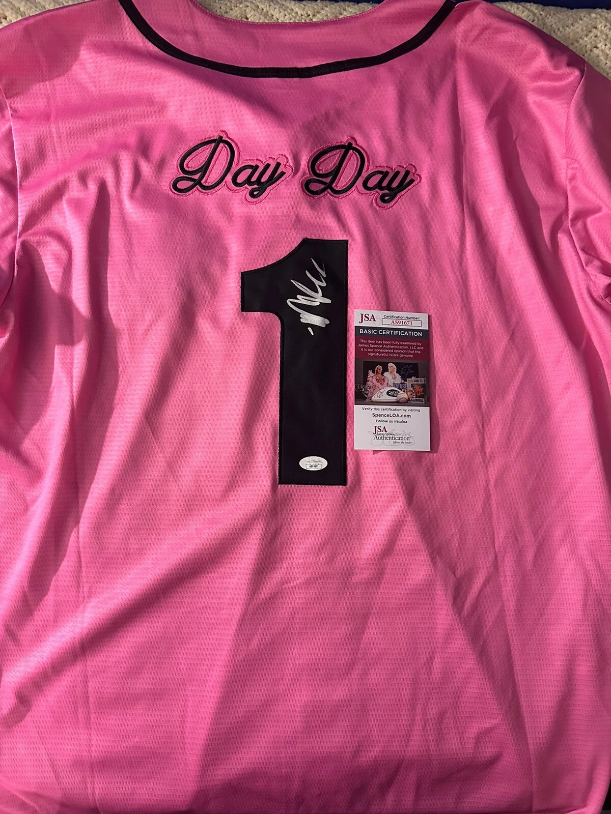 Mike Epps SIGNED Next Friday Jersey Stitched XL JSA Authentication COA Day Day