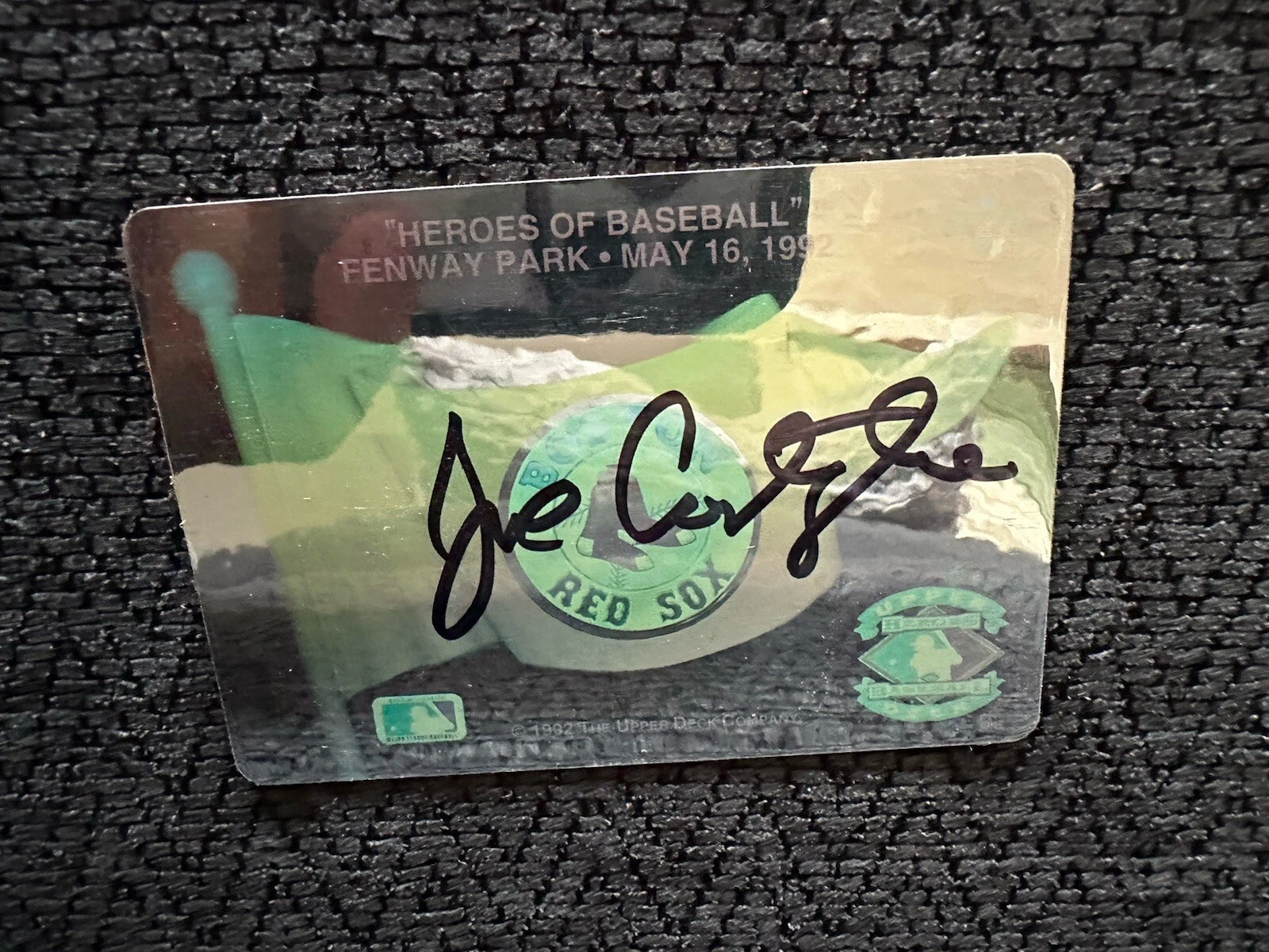 Joe Castiglione Signed Baseball Trading Card Announcer Boston Red Sox 2024 Frick