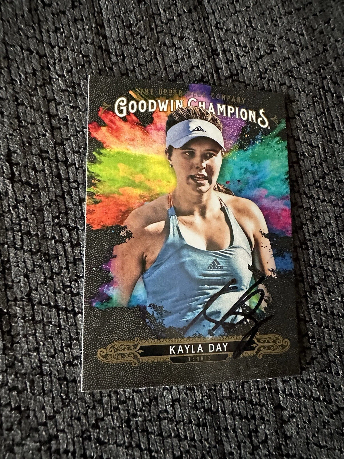 Kayla Day Signed Trading Card Autographed Tennis Goodwin Champions