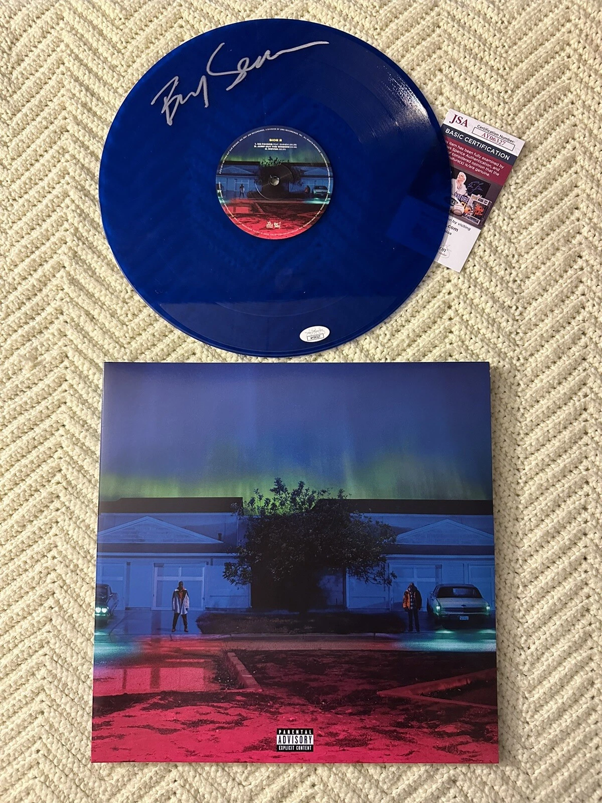 Big Sean SIGNED I Decided Vinyl Record ALBUM JSA Authenticated COA