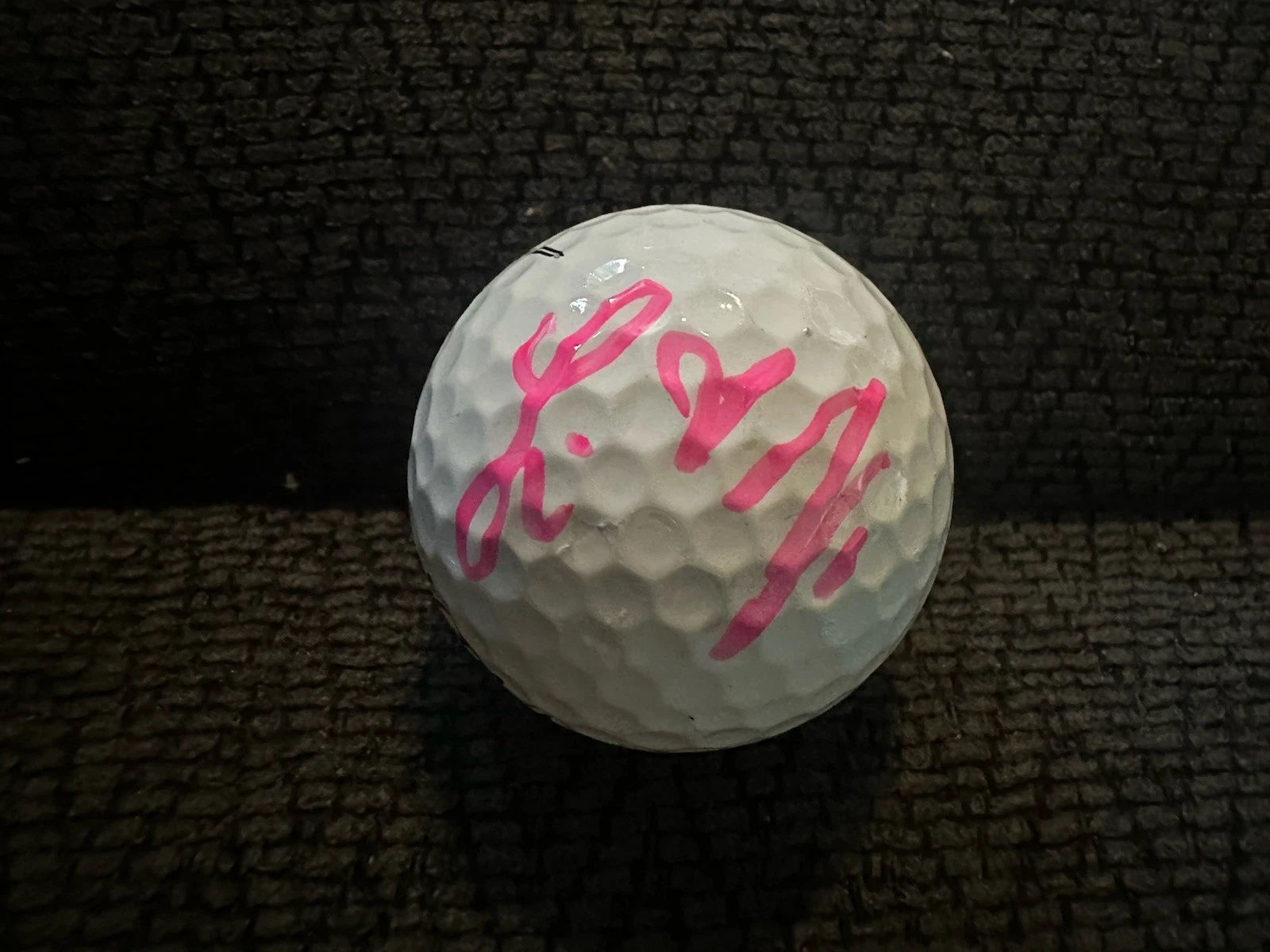 Lilia Vu Signed Golf Ball Autographed LPGA