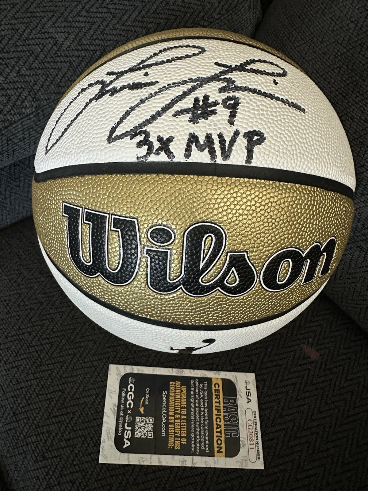 Lisa Leslie Signed Basketball JSA Authentication COA Autographed USC