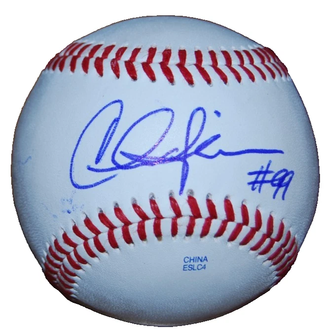 CHARLIE SHEEN signed (MAJOR LEAGUE) minor league ball BECKETT BAS BU41347