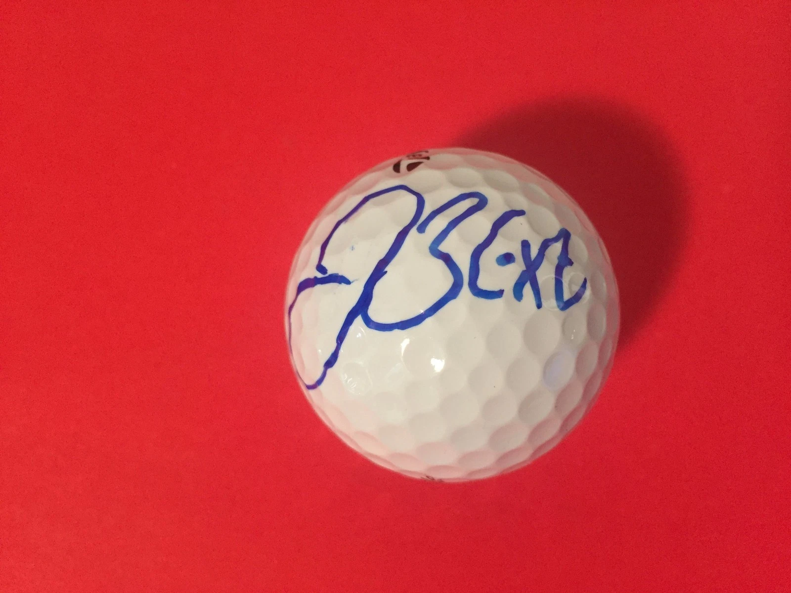 Jonas Blixt GOLF Signed Auto Taylor Made Ball