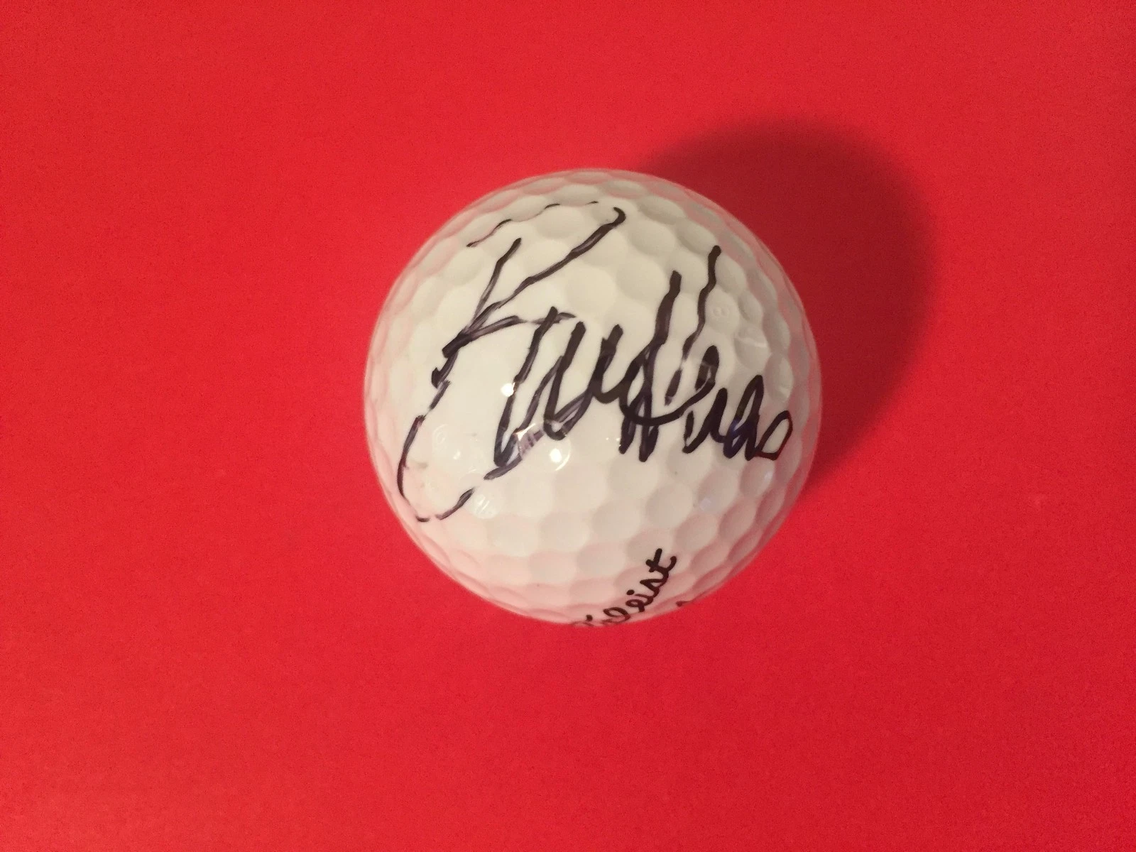 Bill Haas GOLF Signed Auto Titleist Ball