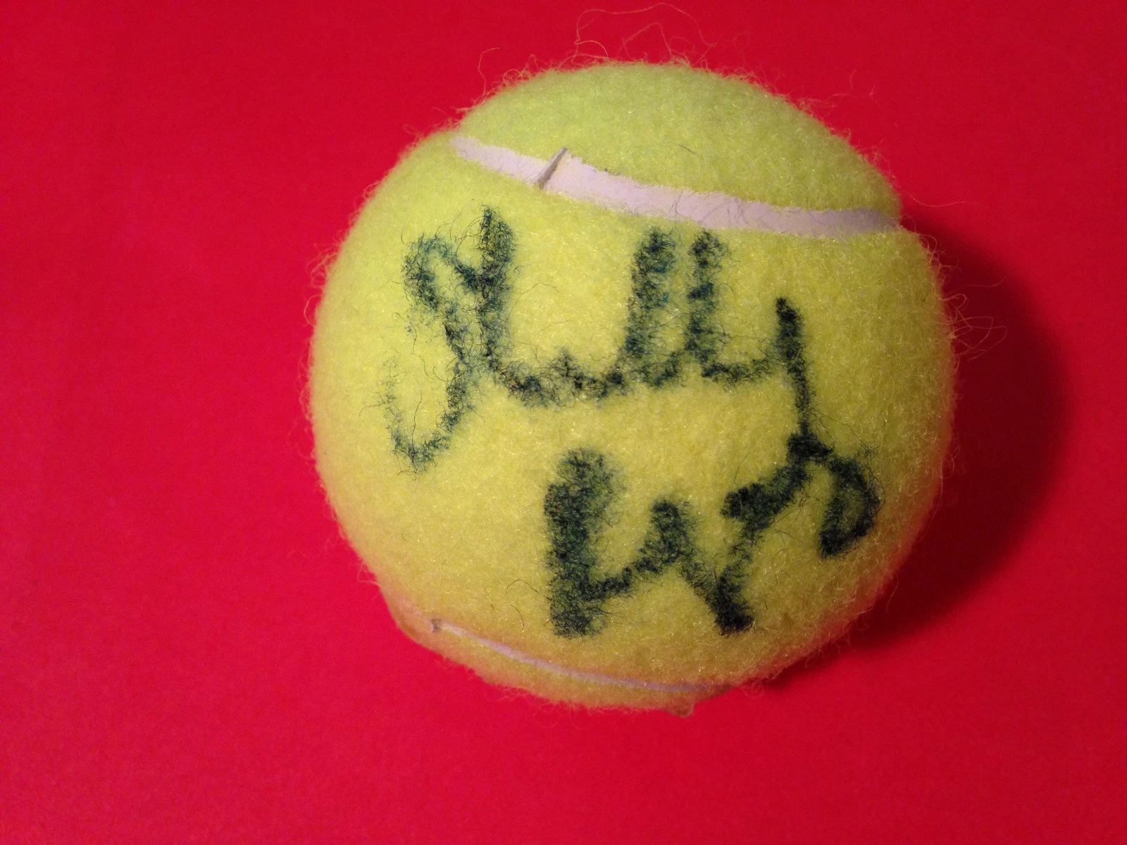 Shelby Rogers USA Penn Tennis Ball Signed Auto