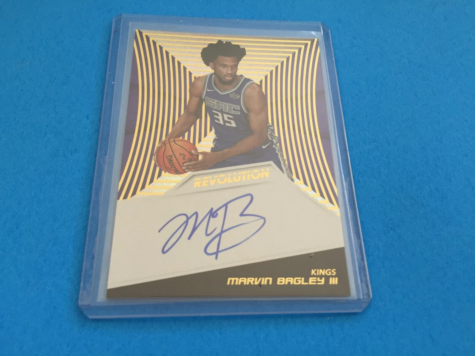 Marvin Bagley III Kings 2018 Panini Revolution Rookie Auto
