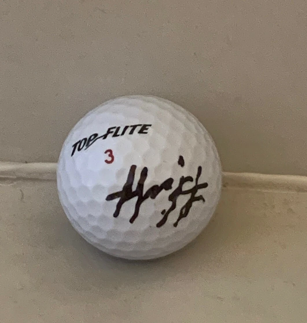 Mike Fluff Cowan PGA signed Top Flite Golf Ball autographed