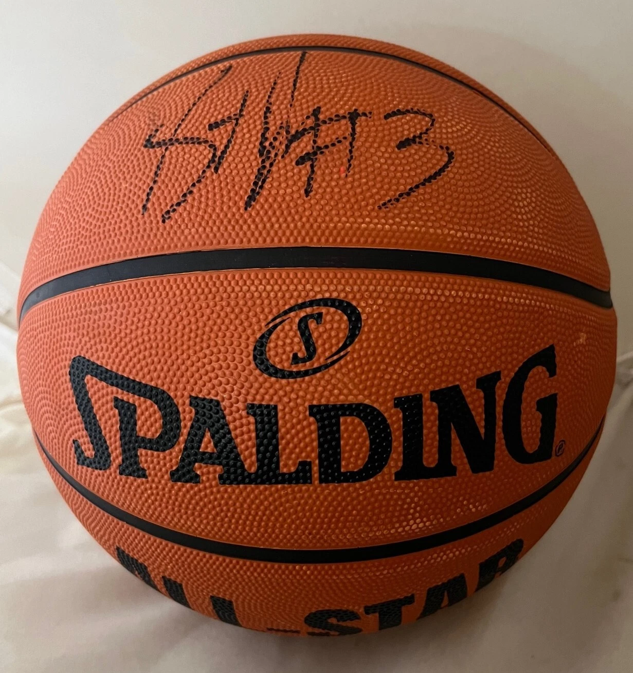 Stephen Jackson Spurs Warriors signed Basketball Ball autographed