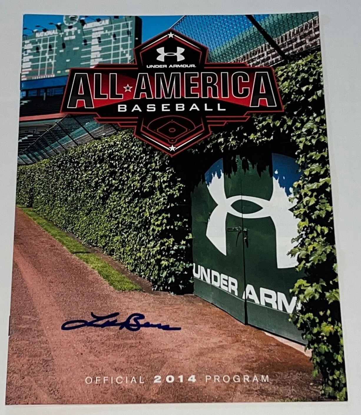 Luken Baker St. Louis Cardinals signed 2014 Under Armour Program autographed #3