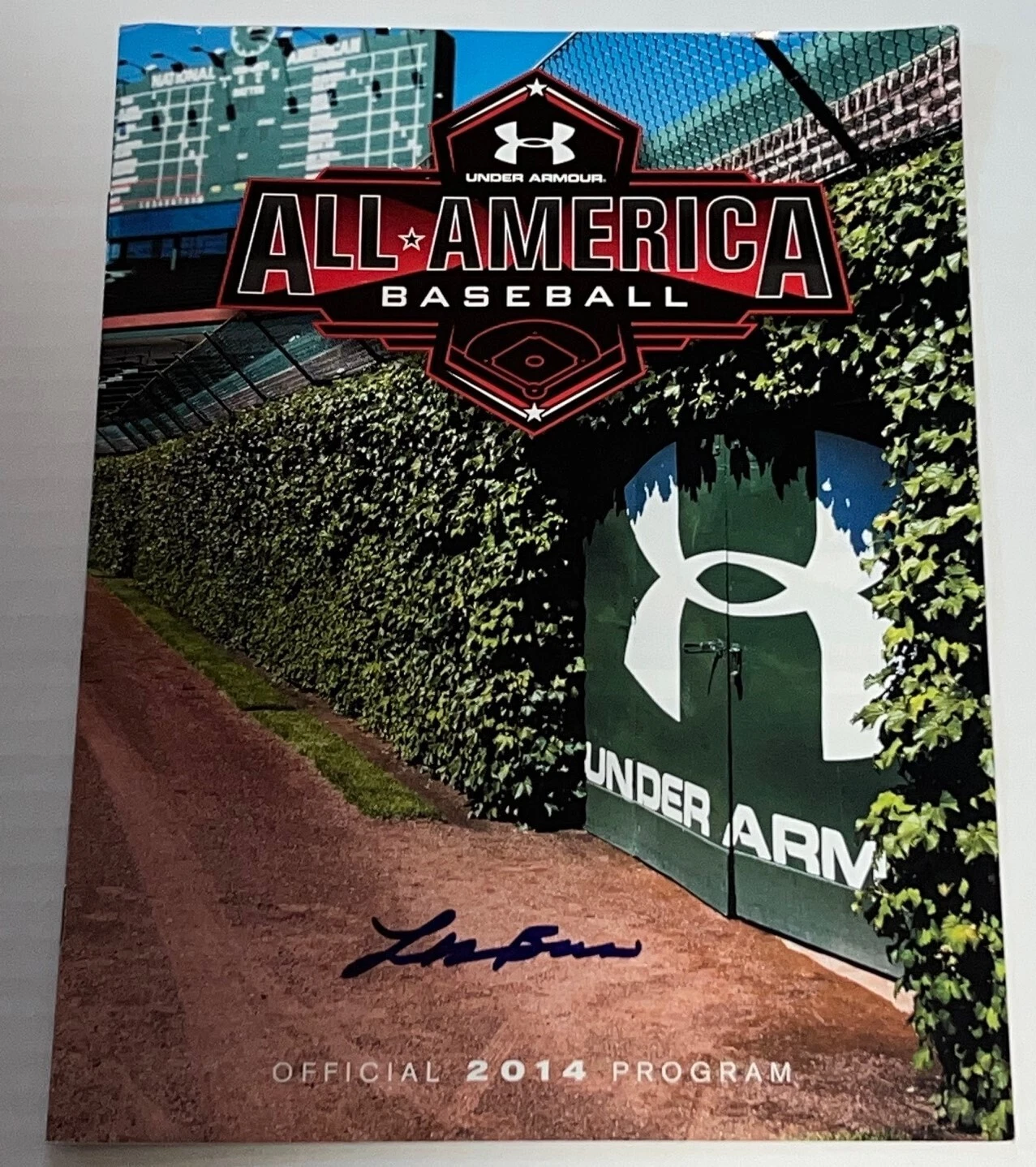 Luken Baker St. Louis Cardinals signed 2014 Under Armour Program autographed #2