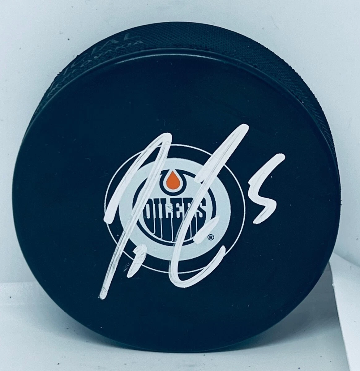 Cody Ceci signed Edmonton Oilers Puck autographed