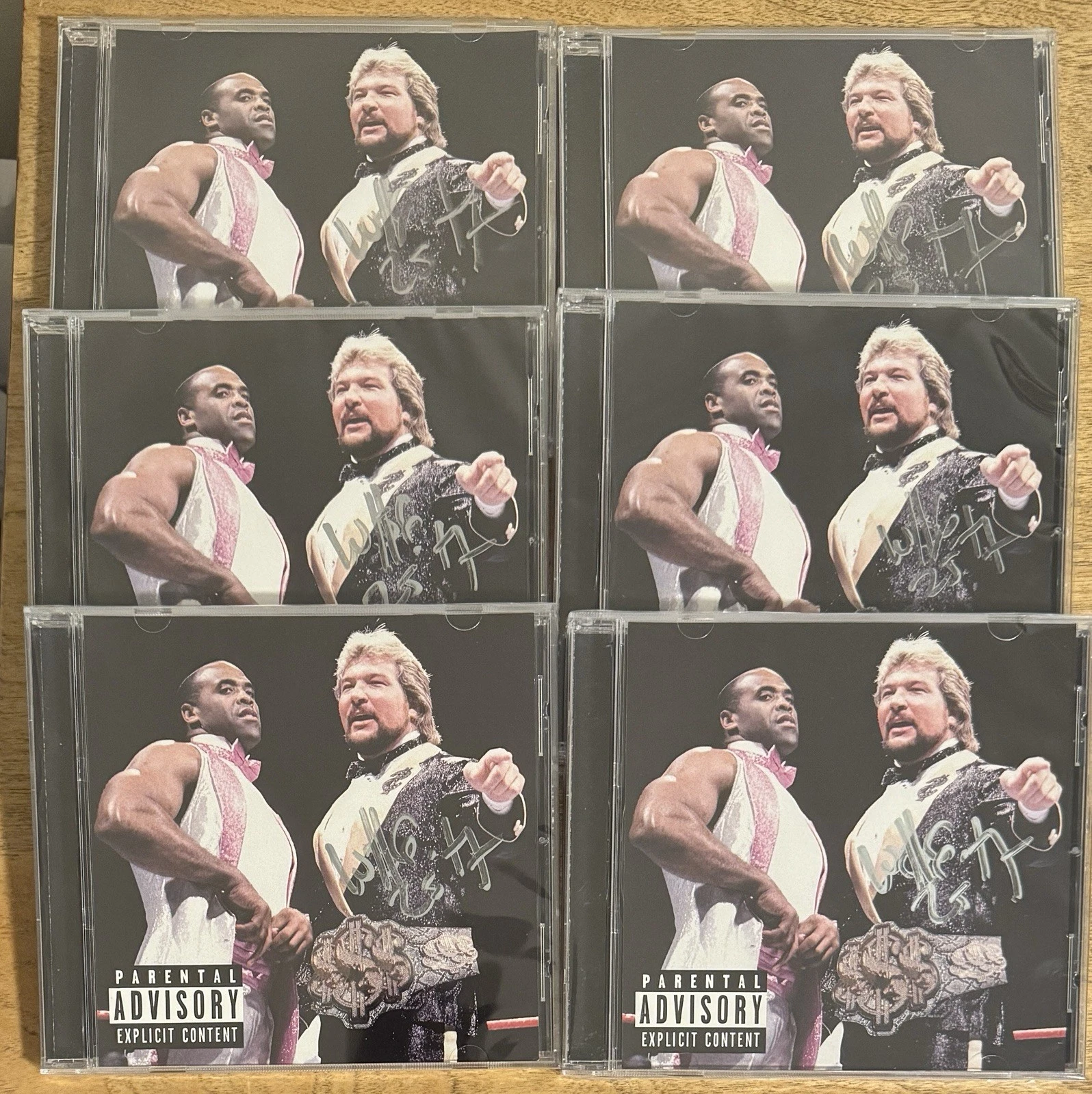 WESTSIDE GUNN HEELS HAVE EYES 3 AUTOGRAPHED SIGNED CD – WWE WWF BANNED IMAGE COLLECTIBLE MEMORABILIA