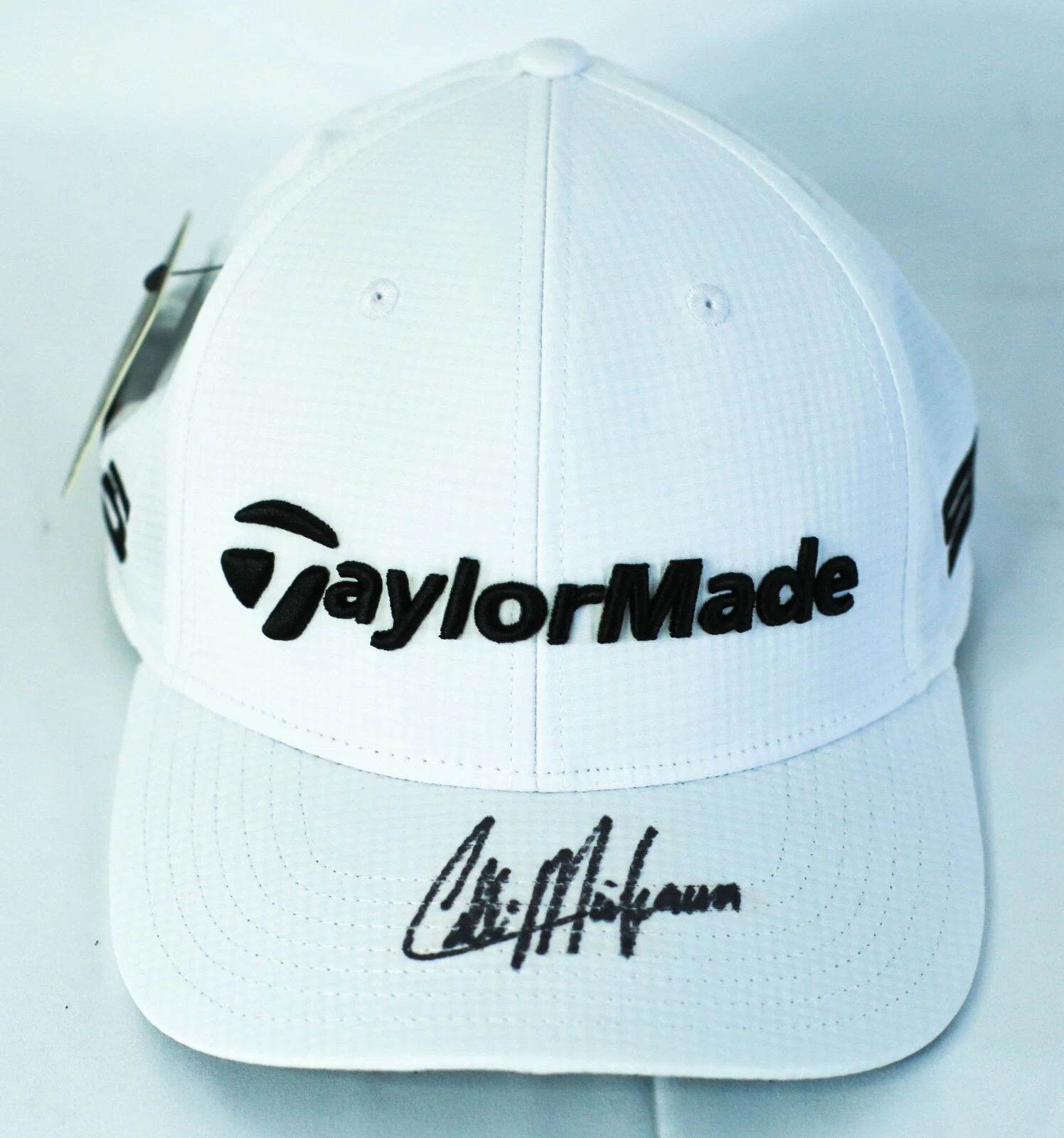 Collin Morikawa REAL hand SIGNED Taylormade Golf Hat JSA COA #3 PGA EXACT PROOF