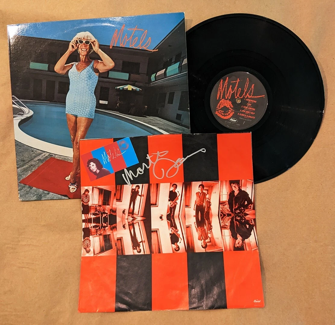 Martha Davis of The Motels REAL SIGNED Self Titled Record Vinyl COA Autographed