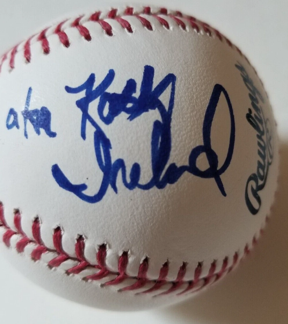 Kathy Ireland REAL hand SIGNED Baseball JSA COA Necessary Roughness Lucy Draper