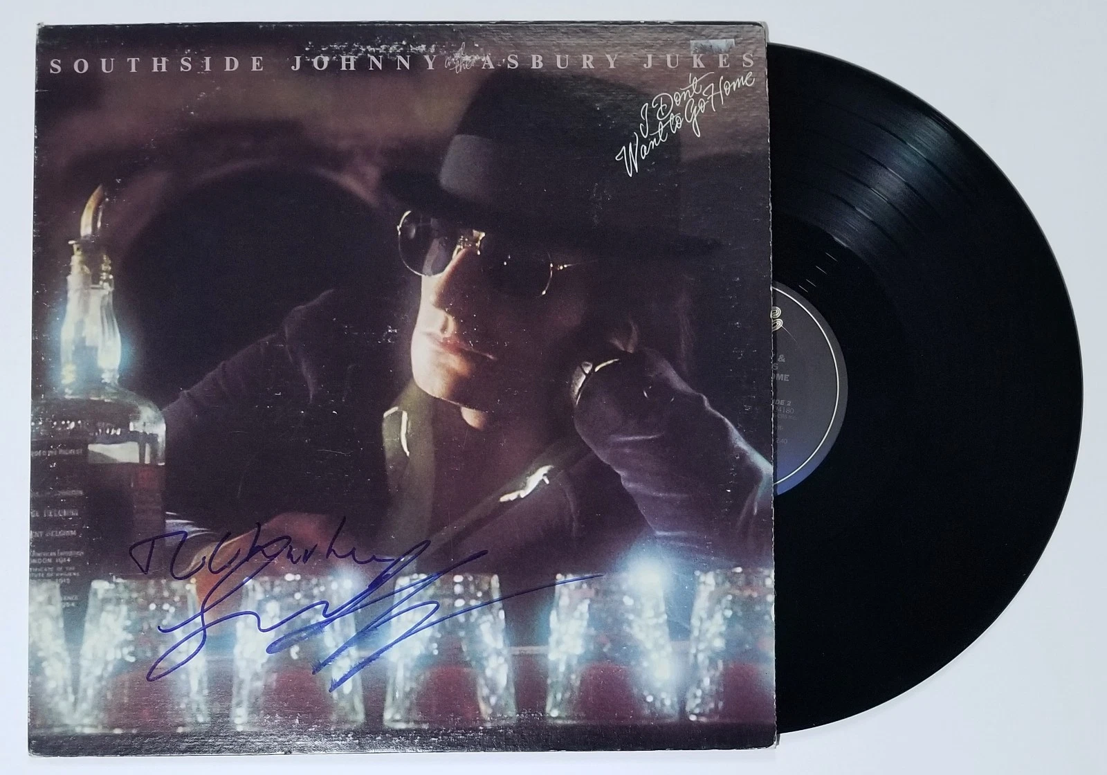 Southside Johnny SIGNED I Don't Want To Go Home Vinyl Album JSA COA Asbury Jukes