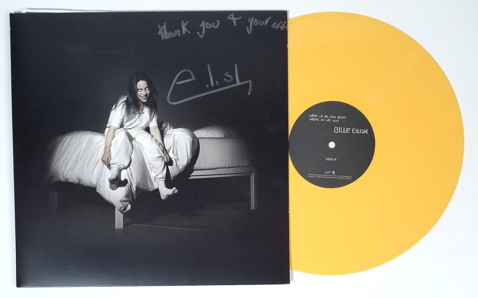 Buy Bilie Eilish Music Memorabilia & Signed Poster | Autographia