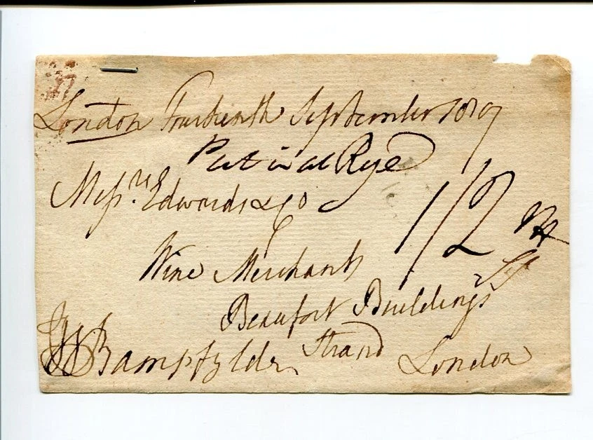 Charles Warwick Bampfylde 5th Baronet Member Parliament Exeter Signed Autograph