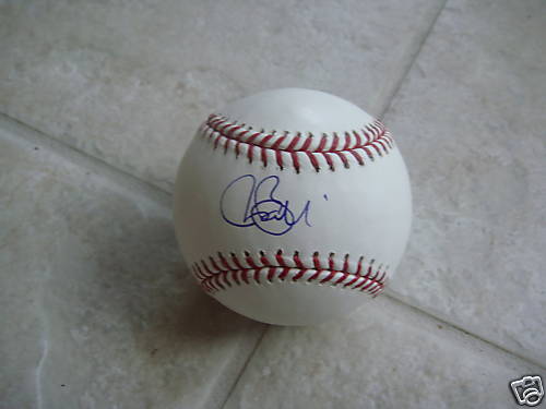 ROCCO BALDELLI BOSTON RED SOX OFFICIAL SIGNED ML BALL
