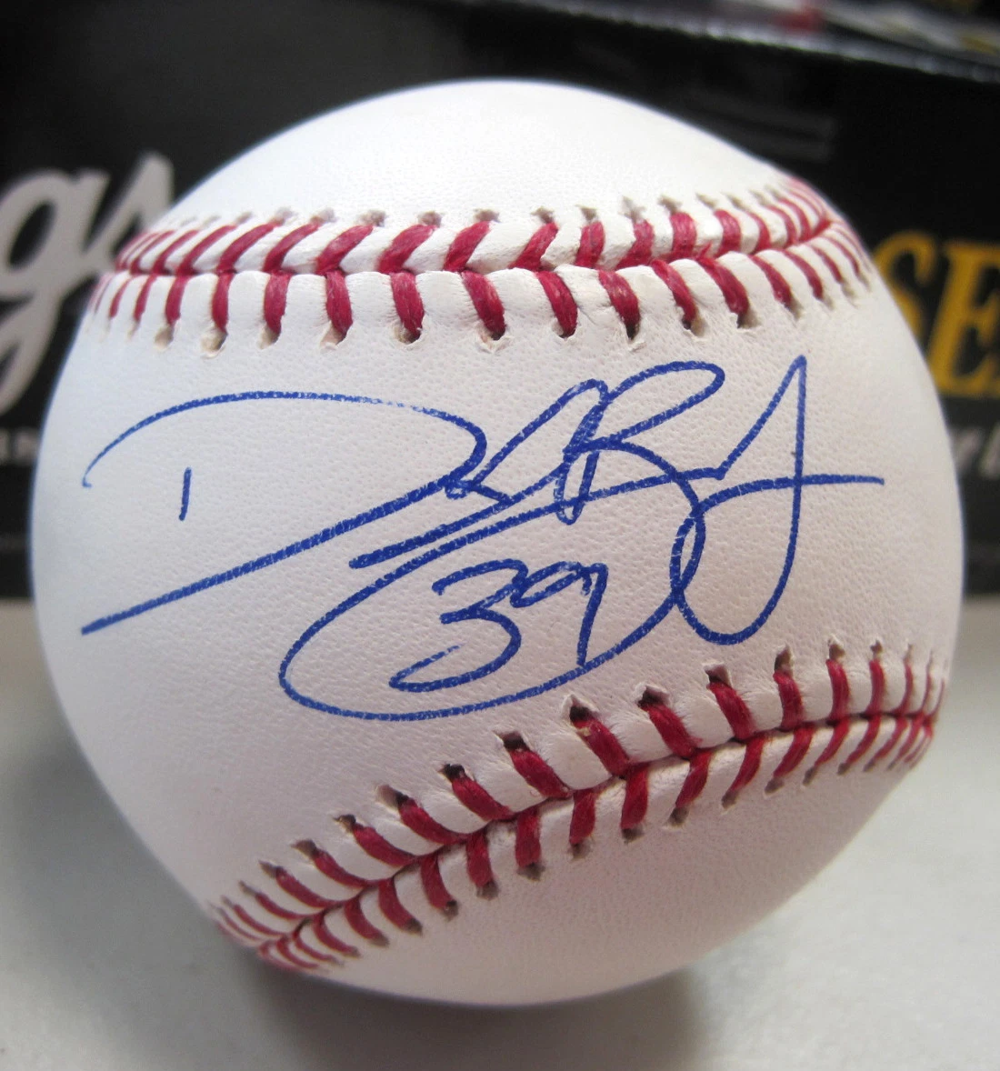 DAVID BROMBERG MINNESOTA TWINS AUTOGRAPHED SIGNED MAJOR LEAGUE BASEBALL W/COA