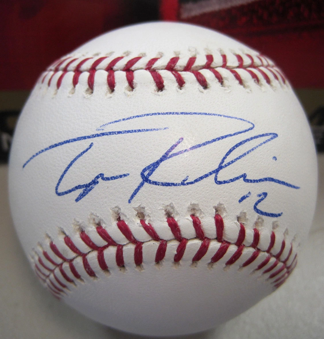 TRAYVON ROBINSON SEATTLE MARINERS AUTOGRAPHED SIGNED MAJOR LEAGUE BASEBALL W/COA