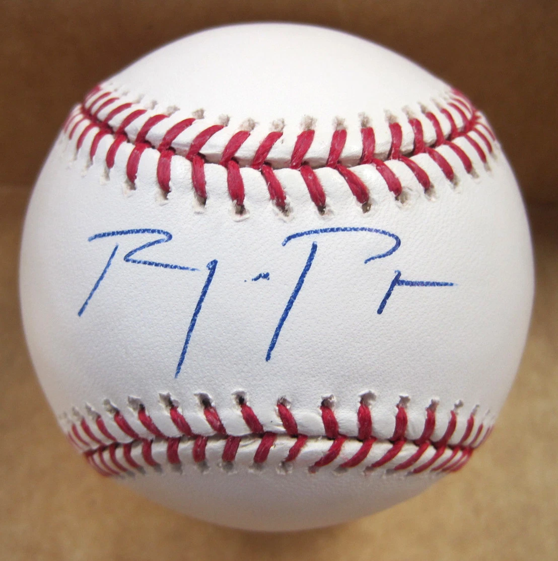 RYAN POPE NEW YORK YANKEES SIGNED AUTOGRAPHED M.L.BASEBALL W/COA