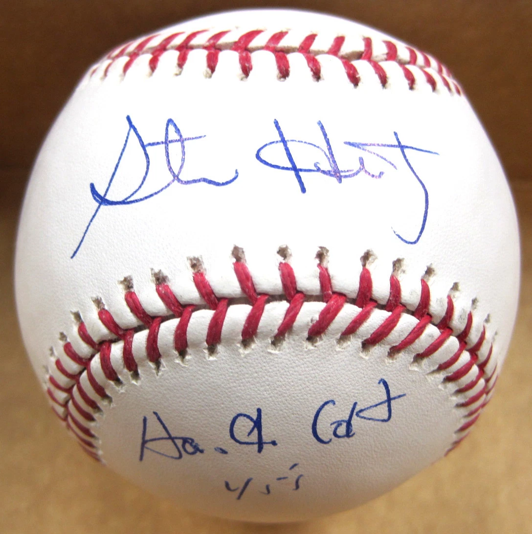 STEVE HERTZ HOUSTON COLT 45'S SIGNED COLT 45'S AUTOGRAPHED M.L.BASEBALL W/COA