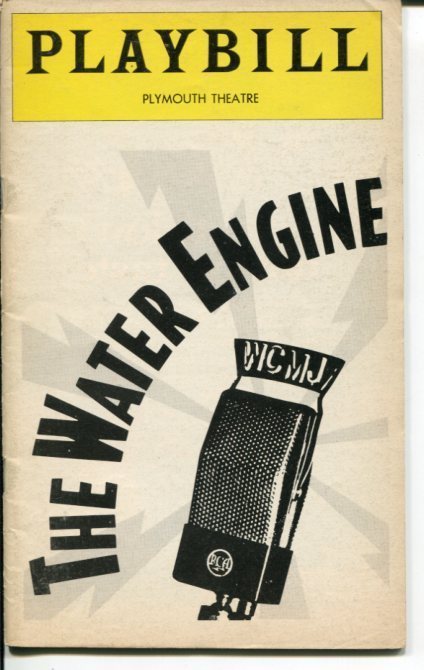 DOMINIC CHIANESE PATTI LUPONE DAVID MAMET THE WATER ENGINE OPENING NIGH PLAYBILL COLLECTIBLE MEMORABILIA