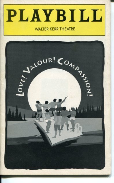 Nathan Lane John Glover Love! Valour! Compassion!1995 Opening Night Playbill