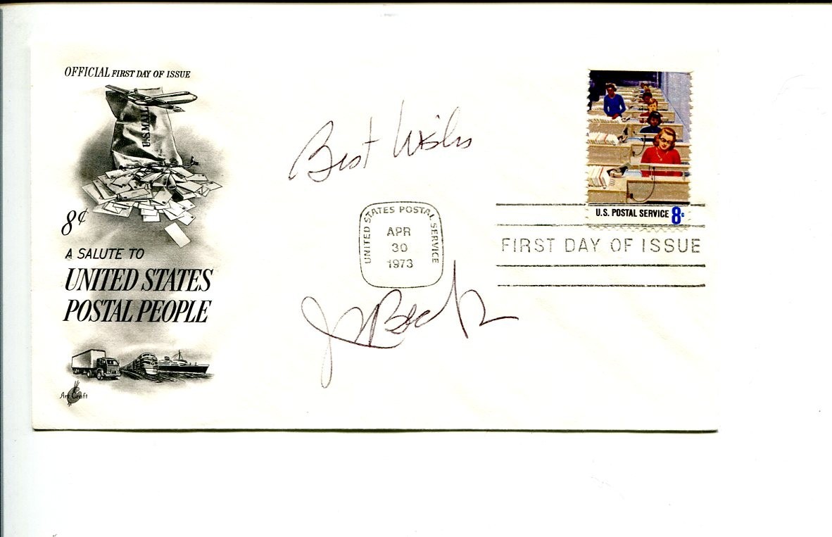 Lt General Julius W. Becton Jr FEMA Director Rare Signed Autograph FDC