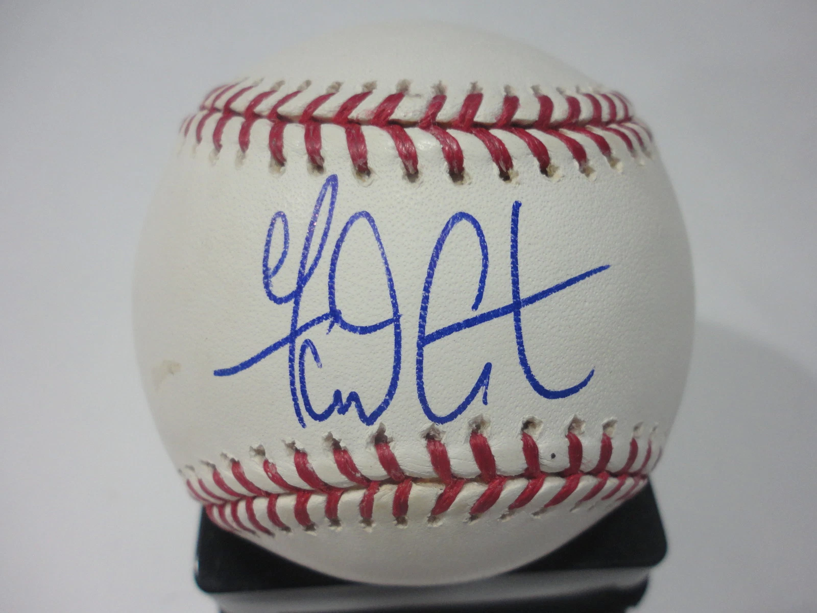 GARRETT ATKINS ROCKIES/ORIOLES  SIGNED AUTOGRAPHED MAJOR LEAGUE BASEBALL W/COA