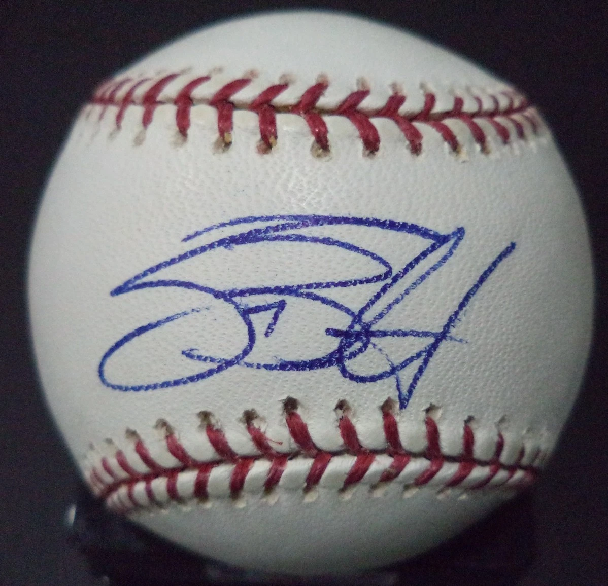SEAN BURNETT ANGELS/PIRATES SIGNED AUTOGRAPHED ROMLB BASEBALL W/COA