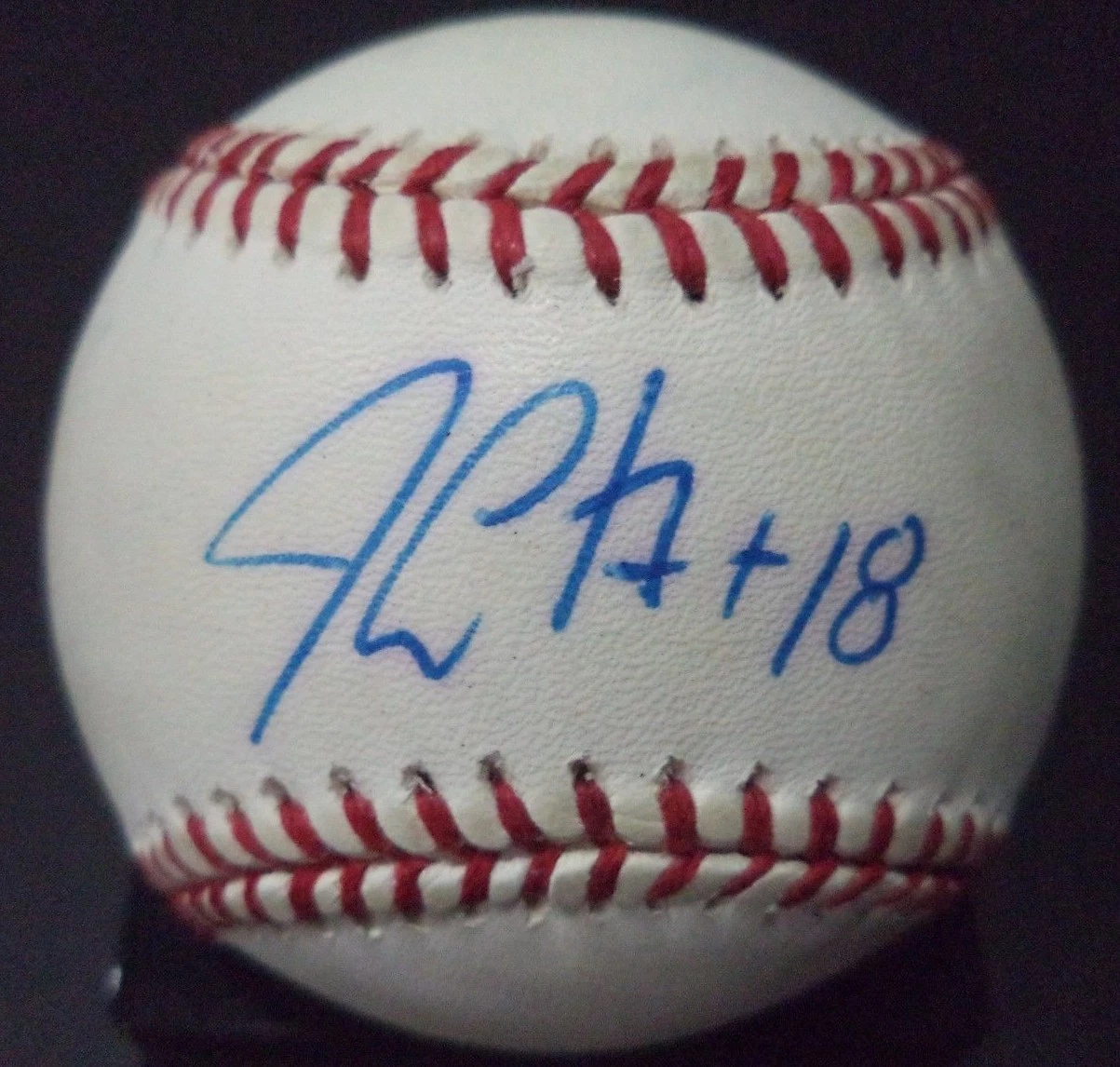 JIM LEYRITZ DODGERS/YANKEES SIGNED AUTOGRAPHED ROMLB BASEBALL W/COA