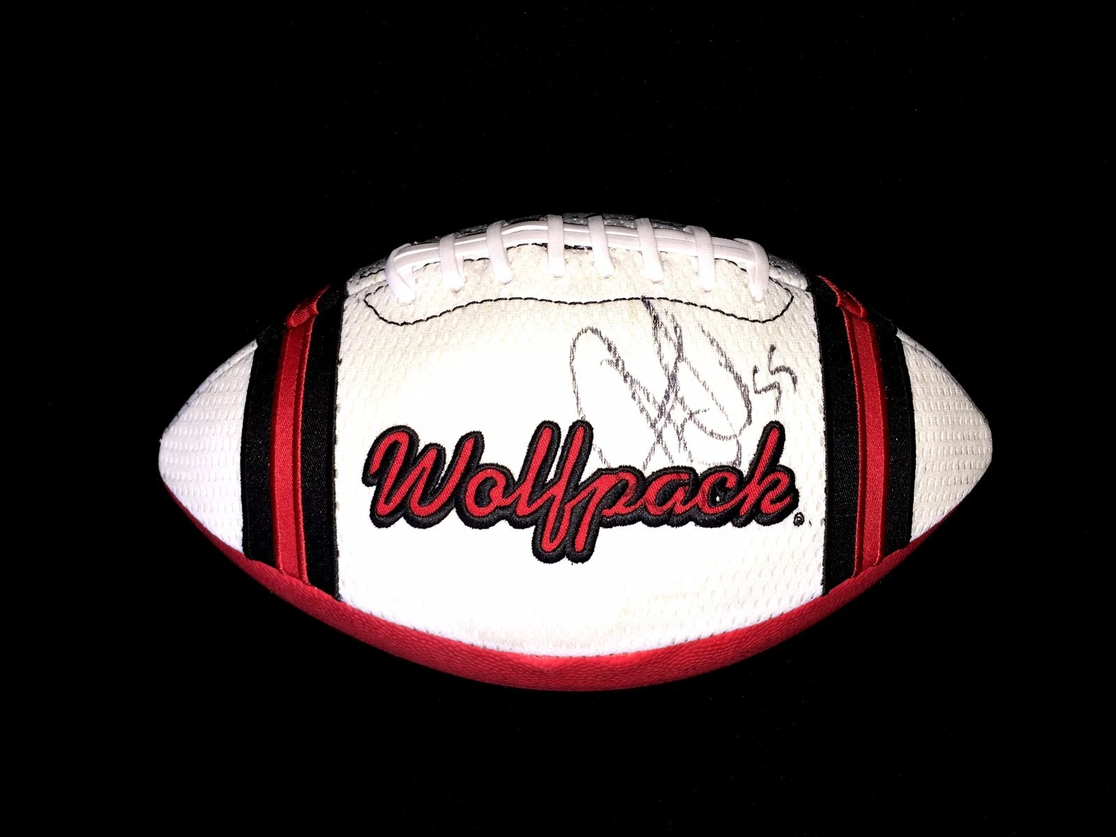 STEPHEN TULLOCH SIGNED NORTH CAROLINA NC STATE WOLFPACK FOOTBALL