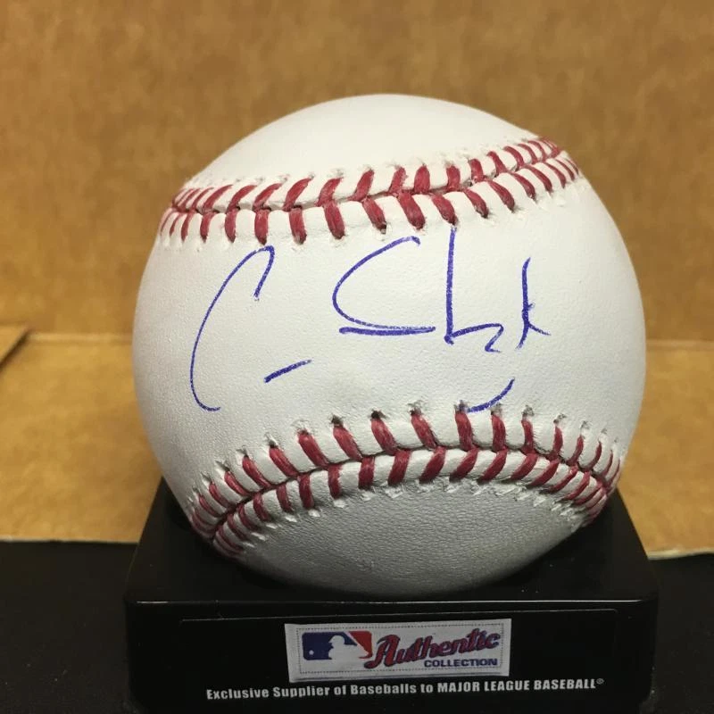 CONNER SADZECK TEXAS RANGERS M.L. SIGNED BASEBALL W/COA