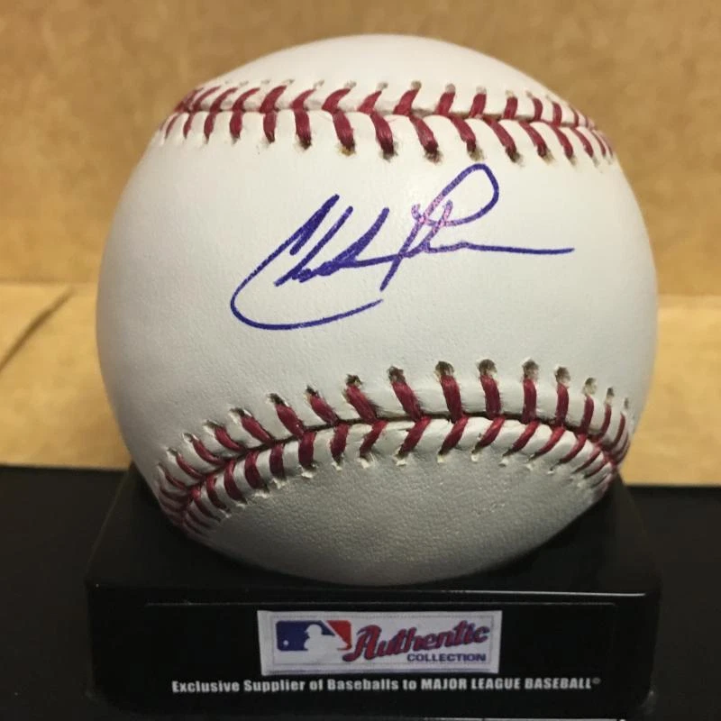 CHARLES THOMAS NEW YORK YANKEES /A'S M.L. SIGNED BASEBALL W/COA