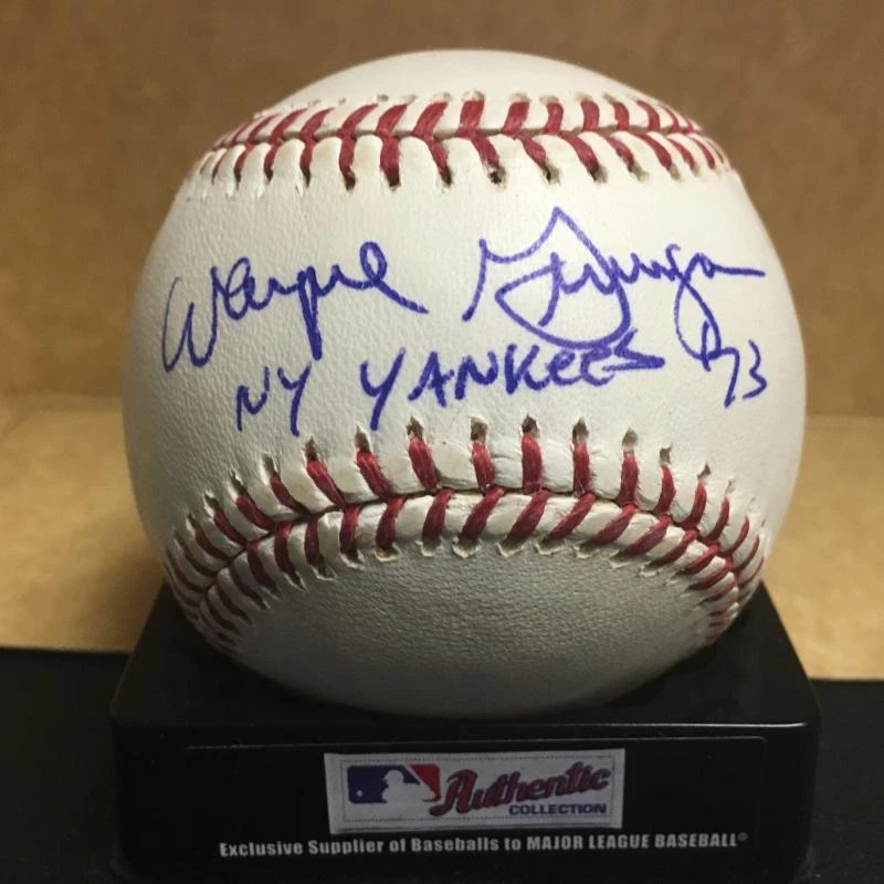WAYNE GRANGER NEW YORK YANKEES 73 M.L. SIGNED BASEBALL W/COA